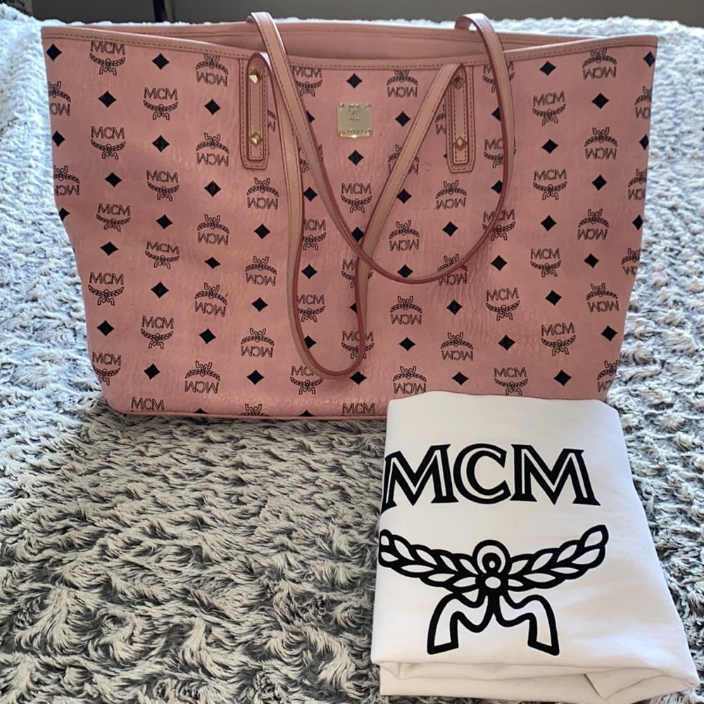 MCM Large Pink Tote